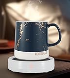 Coffee Mug Warmer Electric Coffee Warmer for Desk with Auto Shut Off 3 Temperature Setting Smart Cup Warmer for Heating Coffee Beverage Milk Tea as Gifts for Mom Grandma Women Girls (No Cup)