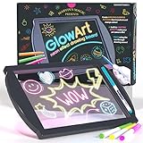 Marvin's Magic - Neon Glow Craft Kit - Craft Set - Light Up Tracing Pad - Drawing Tablet Kids - Neon Magic Kit - Childrens Craft Kits - Battery Powered Doodle Pad - Glow Art Neon Drawing Board