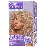 SS Carson/Interbeauty Dark and Lovely® Uplift Hair Bleaching Kit for Dark Hair, Bleach Blonde Hair Dye Kit includes Hair Bleach Powder, Cream Developer and Hair Toner Bleach Blonde 1 kit