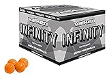 Valken Infinity Paintballs - 68cal - 2,000ct - Orange-Orange Fill