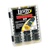 Lindy Rigger for Walleye Fishing - Keeps Snells and Rigs Organized and Tangle-Free, Lindy Rigger 3-Pack Kit