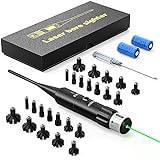 Geyet Laser Bore Sight Kit for .177 to 12GA Caliber, Green Laser BoreSighter for Hunting, Universal Bore sighter with Button Switch for Multiple Caliber and Scopes