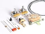 ToneShapers Wiring Kit, for Telecaster HH (Requires 4-Conductor Humbuckers)