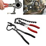 ZQULOYO Exhaust Pipe Cutter Tool & Exhaust Hanger Removal Pliers Exhaust Cutting Tool for Effortless Cutting and Disassembly of Exhaust Piping Systems