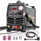 GZ GUOZHI Plasma Cutter, 65Amp Non-Touch Pilot Arc Plasma Cutter, Dual Voltage 110V/220V, LCD Display IGBT Inverter Cutting Machine, 3/5' Clean Cut,with 2T/4T/TEST