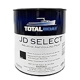 TotalBoat JD Select Ablative Antifouling Bottom Paint for Fiberglass, Wood and Steel Boats, Black, 1 Quart (Pack of 1)