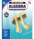 Carson Dellosa The 100+ Series: Grade 7 and Up Algebra 1 Workbook, Fractions, Ratios, Algebra Equations & More, 7th Grade Math Algebra 1 Workbook With ... Classroom or Homeschool Curriculum (Volume 2)