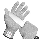 Schwer SlicePro ANSI A9 Cut Resistant Gloves, Food Grade Reliable Cutting Gloves, Mandoline Gloves for Kitchen Meat Cutting, Oyster Shucking, Fish Fillet Processing, Wood Working, AR1501, M