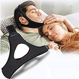 Yougreast Premium Snoring Chin Strap - Comfortable Universal Anti-Snoring Device with Adjustable Straps for Effective Stop Snoring, Sleep Aid, and Snore Reduction - Designed for Women & Men,Black