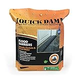 Quick Dam QD610-1 Water-Activated Flood Barrier-1 Pack, Black