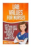 Lab Values: 137 Values You Must Know to Easily Pass the NCLEX! (Nursing Review and RN Content Guide, Registered Nurse, Practitioner, Study Guide, Laboratory Medicine Textbooks, Exam Prep)