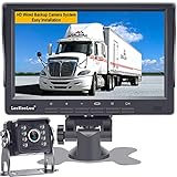 RV Backup Camera HD 7 Inch LCD Monitor Wired Hitch Rear View System Adapter for Furrion Pre-Wired RV Trailer Camper Truck Waterproof Reverse Cam Infrared Night Vision LeeKooLuu G2