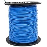 KAKO 065 Trimmer Line Round Weed Wacker String .065-Inch-by-3000-ft Commercial Grade Round String Trimmer Line, Weed Eater String .065 Fits Most String Trimmer(Blue)