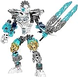 Biochemical Warrior Bionicle Mask of Light Bionicle KOPRKR ice Warrior Building Block Compatible Bionicle Toys Without Original Box 611-4。