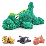 YOUBLEK 16' | 2 Pounds Green Dinosaur Weighted Stuffed Animals,Sensory Comfort Plush Throw Pillow Toy,Kawaii Plushies Hugging Toy Gifts for Kids & Adults (Dinosaur, 16 inch 2 Pounds)