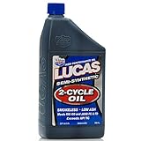 Lucas Oil 10110 Semi-Synthetic 2-Cycle Oil - 1 Quart Bottle