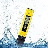 Petiddy PH Meter for Water Hydroponics, Digital PH Tester Pen 0.01 High Accuracy Pocket Size with 0-14 PH Measurement Range for Household Drinking, Pool and Aquarium