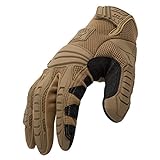 212 Performance Gloves Cut Resistant Impact Air Mesh Tactical / Work Gloves (EN Level 3), For Shooting, MX, Paintball, Tan, Medium