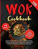 Wok Cookbook: 1500 Days of Simple and Delicious Recipes for Steaming, Braising, Smoking, and Stir-fry and Asian Dishes. Detailed and Suitable for Beginners and Useful for Advanced.