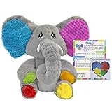 MEAVIA Weighted Sensory Plush Elephant, Ellie The Elephant Toy Fidget Stuffed Animal for Special Needs, FEELix Collection