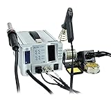 Aoyue 2703A+ SMD Professional Repair & Rework Station With Hot Air, Soldering Iron and a Desoldering Tool