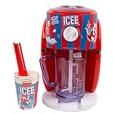 ICEE Snow Cone Machine. Genuine ICEE Home Slushie Ice Shaver. Creates up to half a Gallon of Ice Cold ICEE Slushy. Officially Licensed ICEE Merchandise from Fizz Creations.