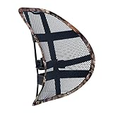 Ameristep Hunting Breathable Mesh Back EasyBack Lumbar Support Backrest Seat Cushion for Lower Back Support