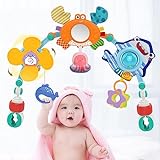 Baby Stroller Arch Toy,Car Seat toys for infants 0-6-12 months,Sensory Toys Birthday Gift for 1 2 3 Toddler Boy Girl, Stocking Stuffers for 0 3 6 9 12 18 24 Months,Christmas Toys Gifts for Babies