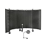 Monoprice 602650 Microphone Isolation Shield with Monoprice Dual-Screen Pop-Filter (602600)