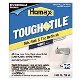 Homax 720773 Tub & Sink Brush-On One-Part Epoxy, 26-Ounce White