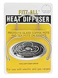 Fitz-All Heat Diffusers For Use On Ranges To Protect Glass Cookware, Card of 2
