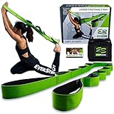 EverStretch Non-Elastic Stretching Strap with Loops - Move Freely with This Looped Stretch Strap Premium Stretch Band for Sports, Physical Therapy and Recovery from Knee Replacement Surgery.