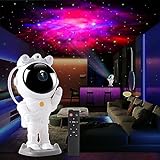 Star Projector, Astronaut Galaxy Projector Night Light, Projection Lamp with Timer, Remote Control，Bedroom Decor Aesthetics, Gifts for Kids and Adults