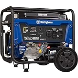 Westinghouse Outdoor Power Equipment 7500 Peak Watt Home Backup Portable Generator, Transfer Switch Ready 30A Outlet, Gas Powered