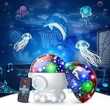 Night Light Projector,Night Light for Kids Room with Remote and Timer,360° Rotation,3 Projection Films,17 Light Modes,9 Lullaby Songs,Kids Night Light,Birthday Christmas Gifts for Boys Girls