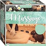 Hinkler Pamper Me - Hot Stone Massage Box Set - Lifestyle and Health for Adults - Mental Health and Self Care Essentials - Adult Hobbies - Massage Guide - Basalt Massage Stones - Physical Health Care