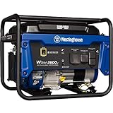 Westinghouse Outdoor Power Equipment 4650 Peak Watt Portable Generator, RV Ready 30A Outlet, Gas Powered, CARB Compliant, Blue