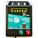 Zareba EDC25M-Z 25-Mile Battery Operated Low Impedance Electric Fence Charger