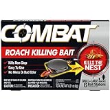 Combat Roach Killing Bait Stations for Small and Large Roaches, 6 Count (Pack of 1)