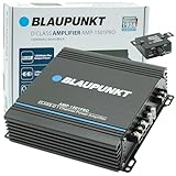 BLAUPUNKT 1501PRO Car Audio Monoblock 1 Channel 2 Ohm Stable Amp Amplifier 1500 Watts Max | Slim and Compact