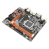 M ATX Desktop Motherboard for Intel B75, NVME&NGFF Dual Mode M.2 High-Speed Hard Disk/CPU for LGA 1155Pin/2X DDR3 1600/1333/1066 MHZ/1X PCI EX16 Graphics Card Slot Motherboard