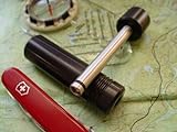 Wilderness Solutions Scout Fire Piston - Includes Tinder and fire Making Materials