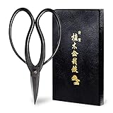 Wazakura Bonsai Scissors MADE IN JAPAN 7inch(180mm), Japanese Bonsai Garden Tools, Hasami Pruning Shears