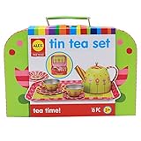 Alex Pretend Tea Time Kids Tea Set, 16 Piece