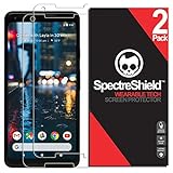 Spectre Shield (2-Pack Screen Protector Compatible with Google Pixel 2 XL (6' inch) Screen Protector Case Friendly Accessories Flexible Full Coverage Clear TPU Film