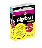 Algebra I For Dummies Book + Workbook Bundle