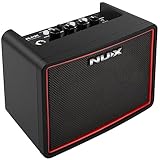 NUX Mighty Lite BT MKII Portable Desktop Modeling Guitar/Bass Amp,3 Watts, 512 Samples IR, 7 Effect Blocks (MKII)