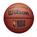 WILSON NBA Forge Series Indoor/Outdoor Basketball - Forge, Brown, Size 7-29.5'