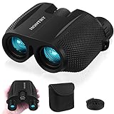 Binoculars for Adults and Kids, 10x25 Compact Binoculars for Bird Watching, Theater and Concerts, Hunting and Sport Games