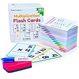 Multiplication Flash Cards 3rd Grade 4th 5th and 6th – 183 Math Flashcards – All Facts 0-12 - Learn Multiplication & Times Tables for Kids - for Ages 6, 7, 8, 9 and 10